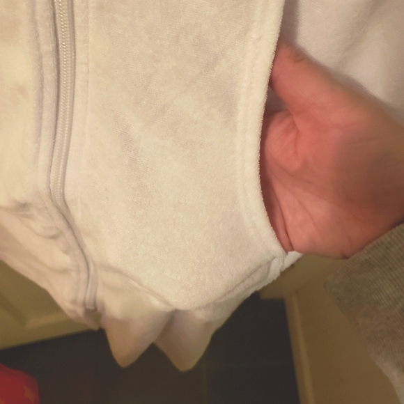 Laura Scott Spring French Terry Zip Up Dress - Picture 3 of 6